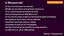 Marilyn Shepperson - A Masquerade