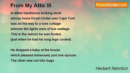 Herbert Nehrlich - From My Attic III