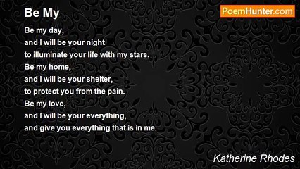 Katherine Rhodes - Be My
