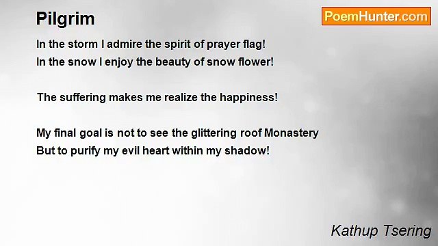 Kathup Tsering - Pilgrim