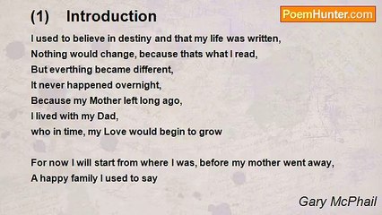 Gary McPhail - (1)    Introduction