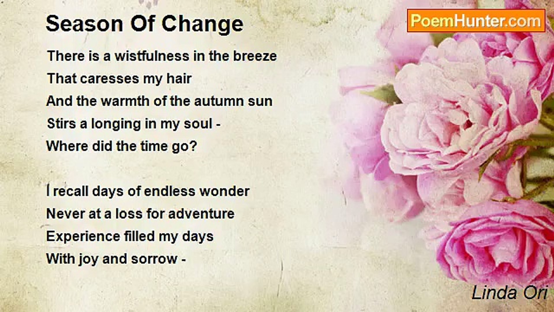 ⁣Linda Ori - Season Of Change