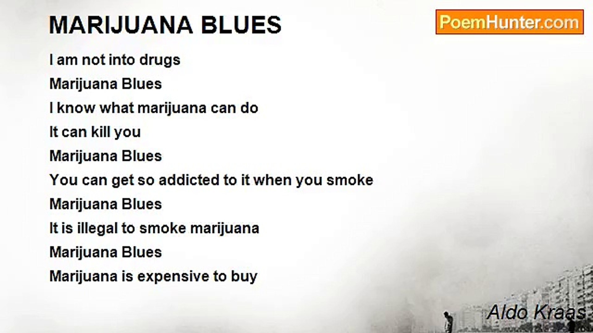 Aldo Kraas - MARIJUANA BLUES