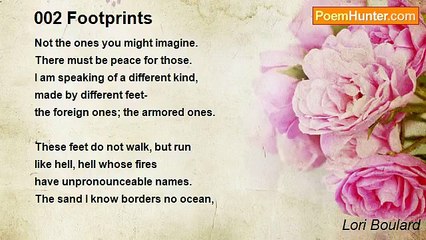 Lori Boulard - 002 Footprints