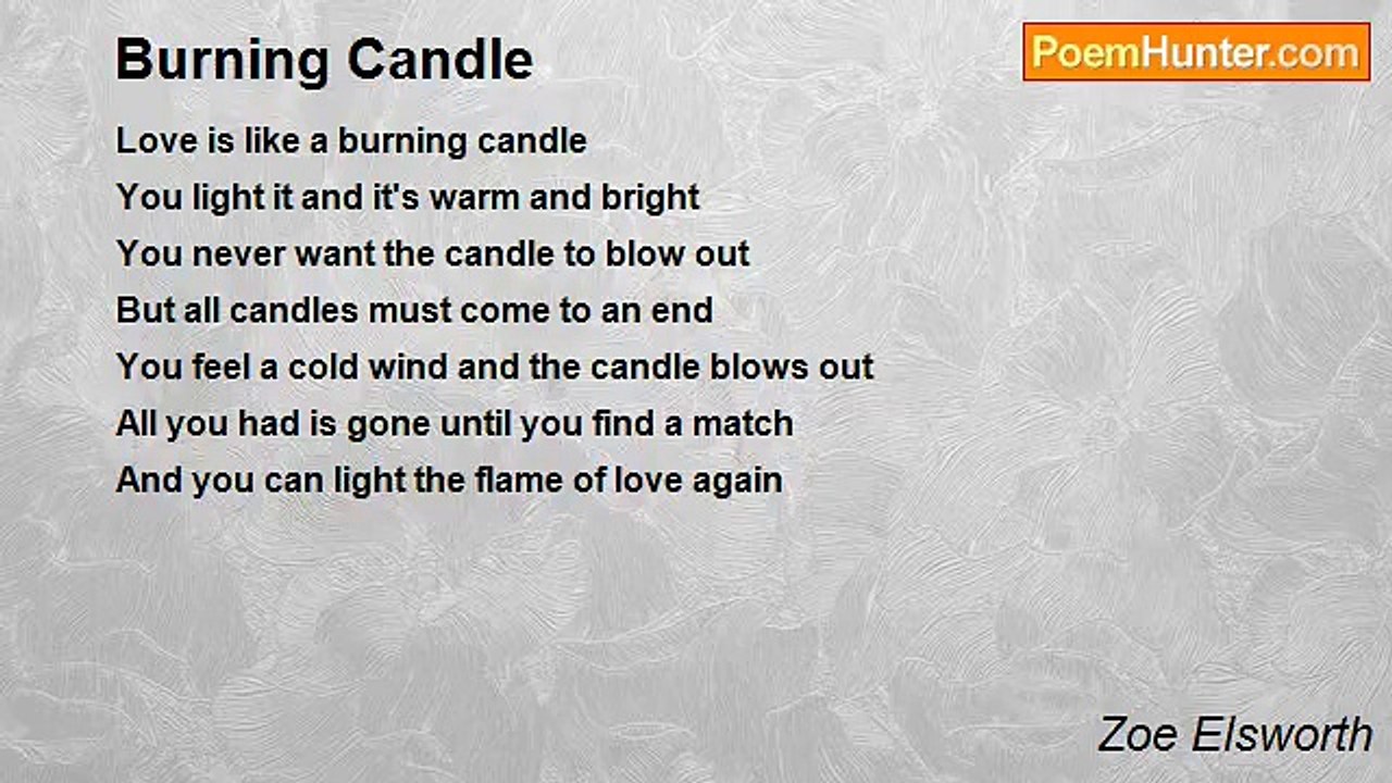 Zoe Elsworth - Burning Candle