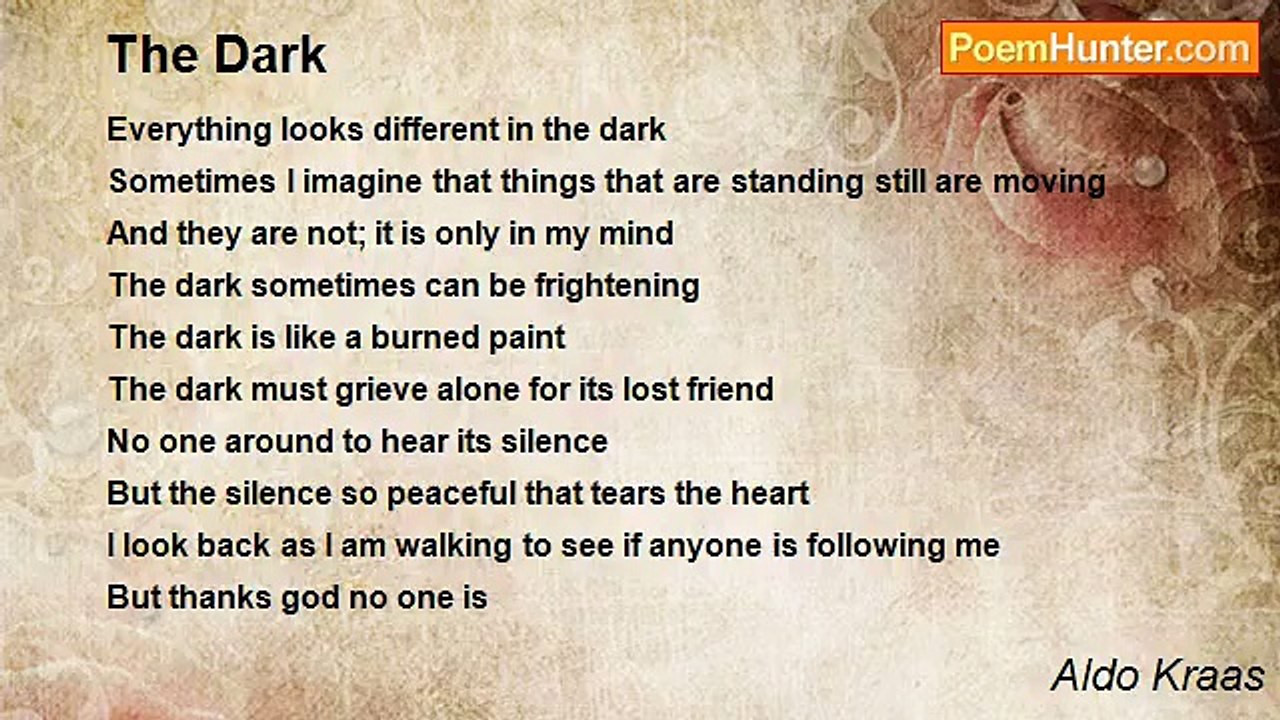 Aldo Kraas - The Dark