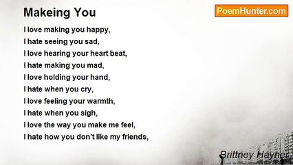 Brittney Hayner - Makeing You