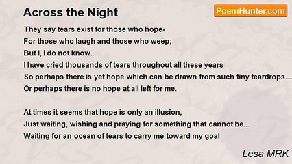 Lesa MRK - Across the Night