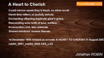 Jonathan ROBIN - A Heart to Cherish