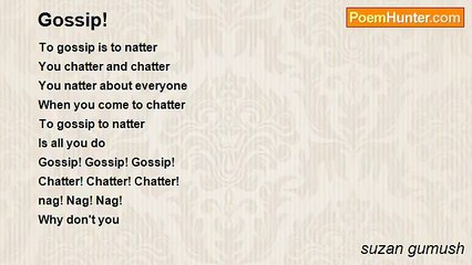 suzan gumush - Gossip!