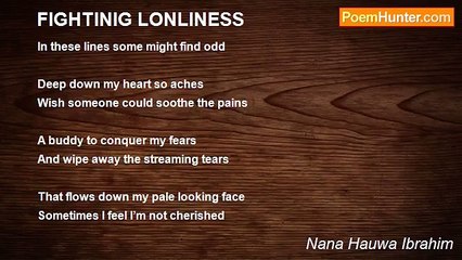 Nana Hauwa Ibrahim - FIGHTINIG LONLINESS