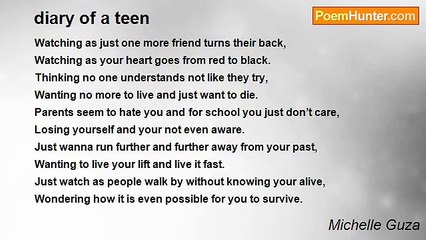 Michelle Guza - diary of a teen