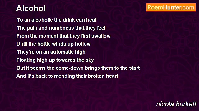 nicola burkett – Alcohol