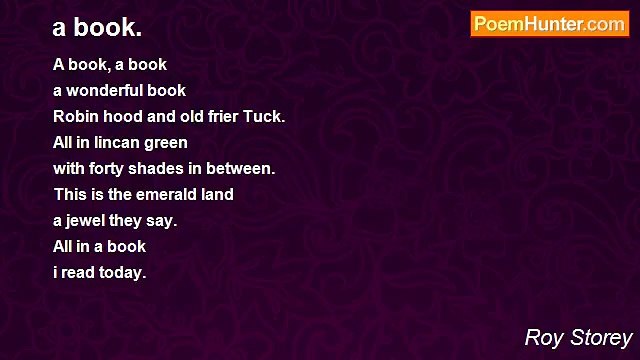 Roy Storey - a book.