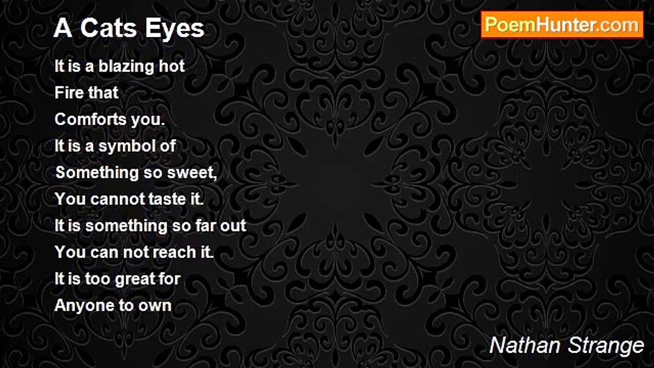 Nathan Strange - A Cats Eyes