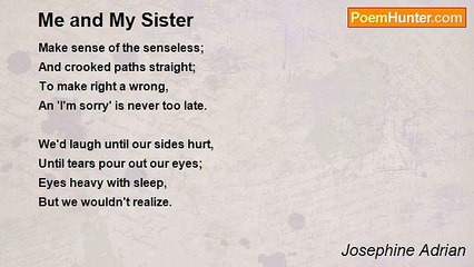 Josephine Adrian - Me and My Sister