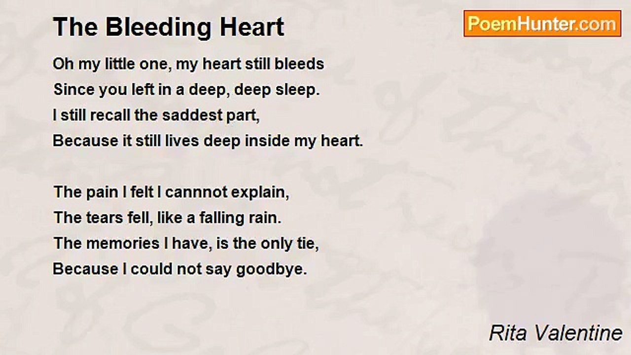 Rita Valentine - The Bleeding Heart