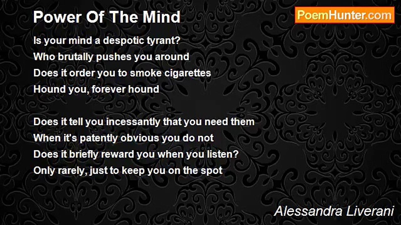 Alessandra Liverani - Power Of The Mind