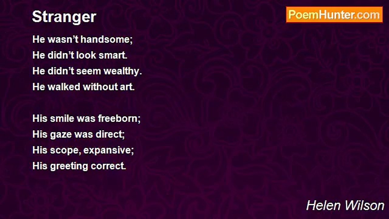Helen Wilson - Stranger