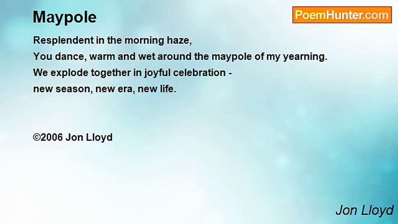 Jon Lloyd - Maypole