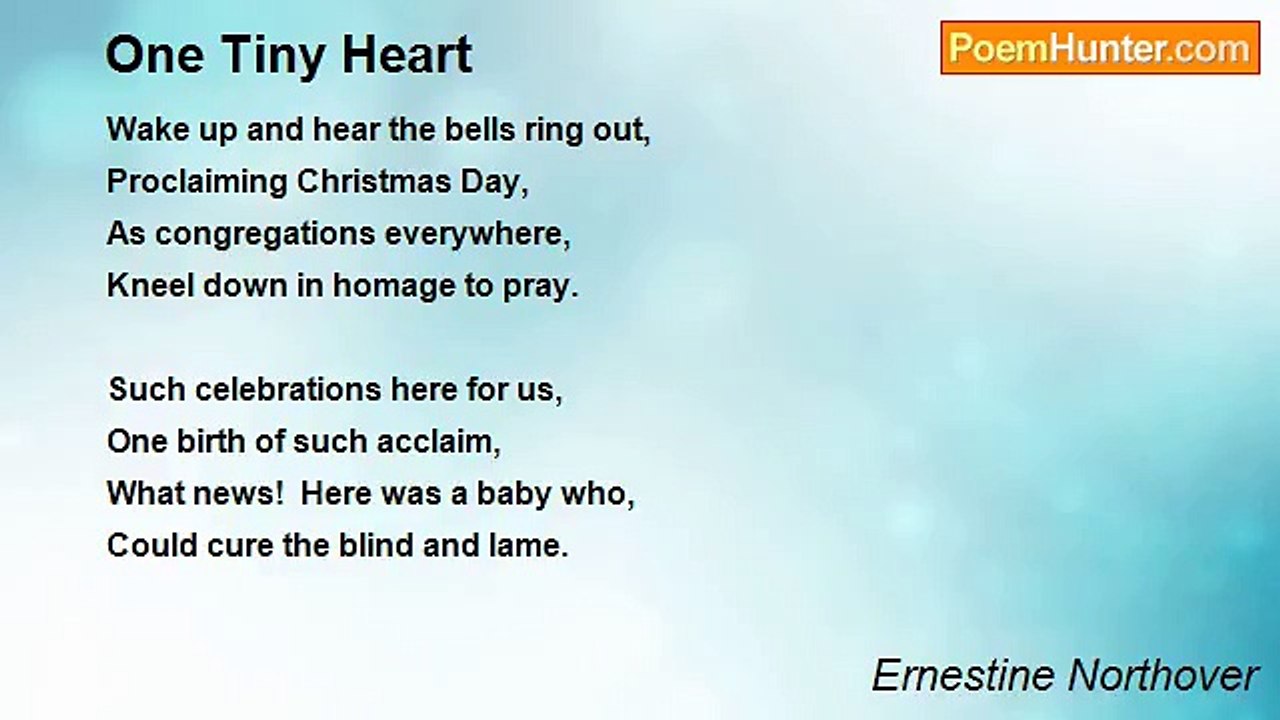 Ernestine Northover - One Tiny Heart