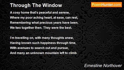 Ernestine Northover - Through The Window