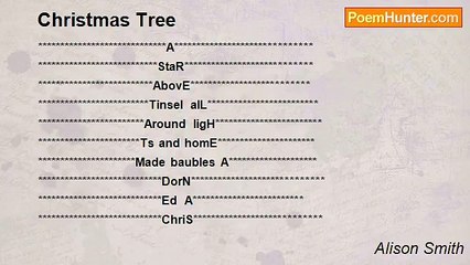 Alison Smith - Christmas Tree