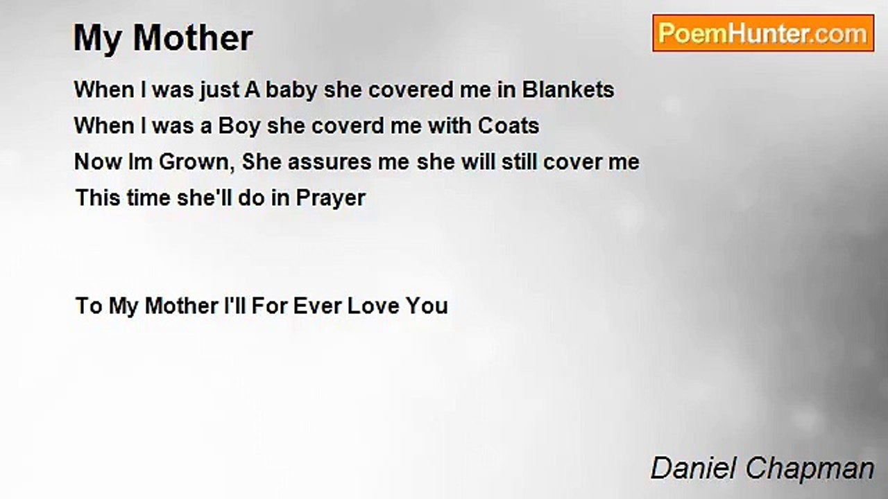 Daniel Chapman - My Mother