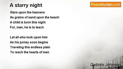 Debora Johnson - A starry night