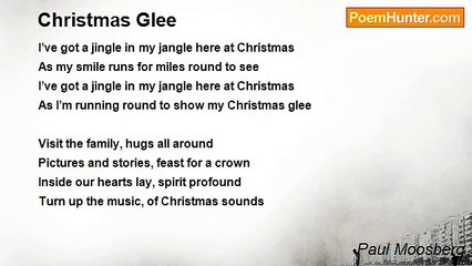 Paul Moosberg - Christmas Glee