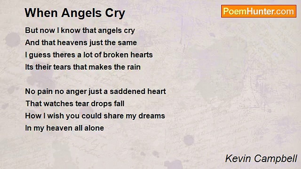 Kevin Campbell - When Angels Cry