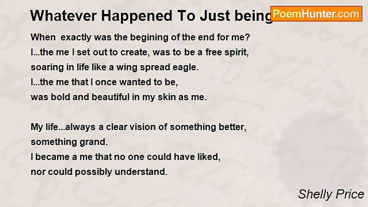 Shelly Price - Whatever Happened To Just being Me?