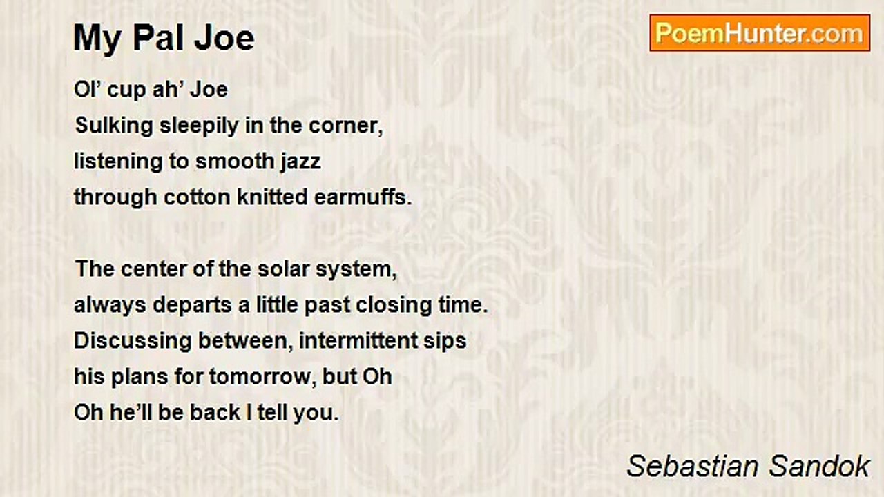Sebastian Sandok - My Pal Joe