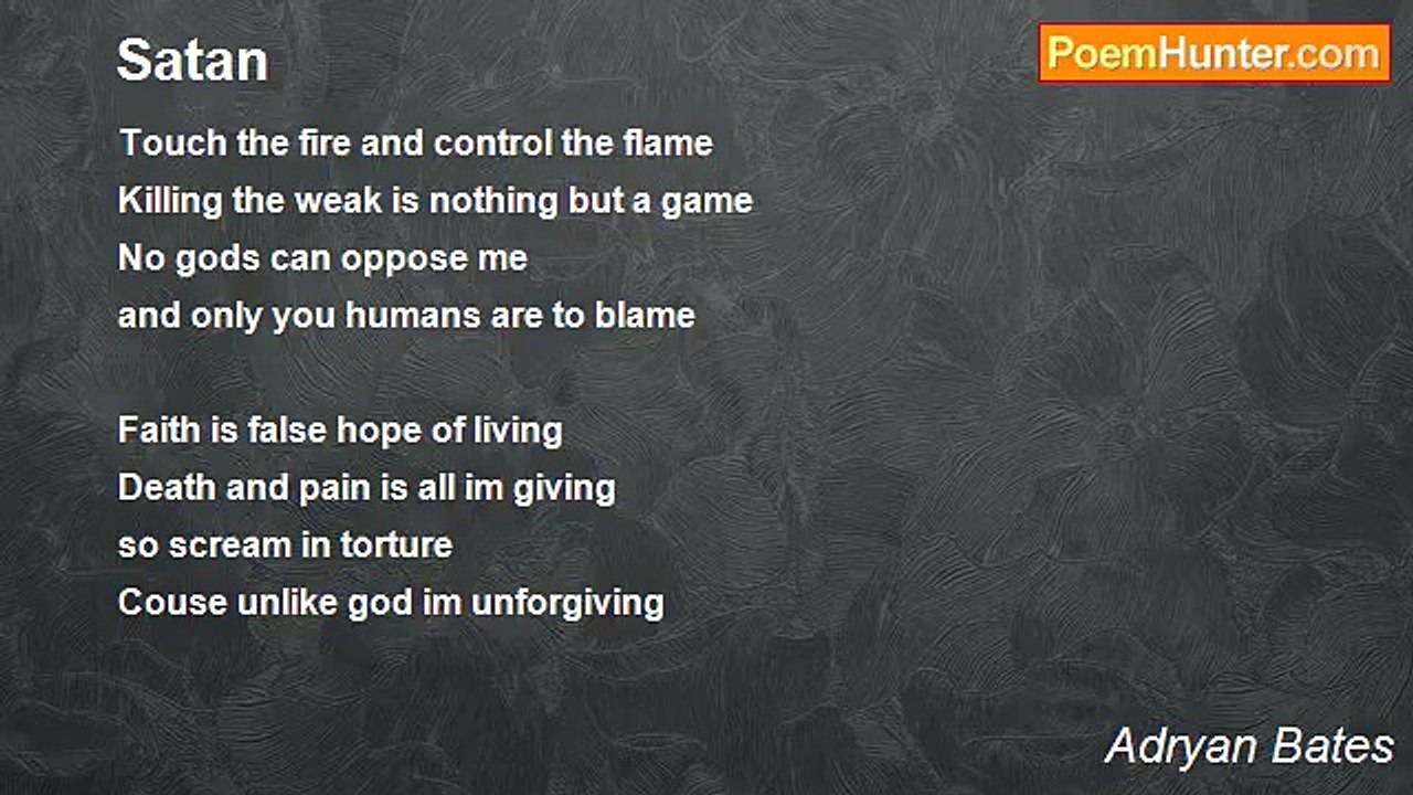 Adryan Bates - Satan