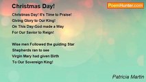 Patricia Martin - Christmas Day!