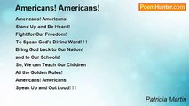 Patricia Martin - Americans! Americans!