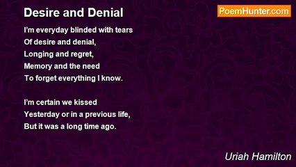 Uriah Hamilton - Desire and Denial