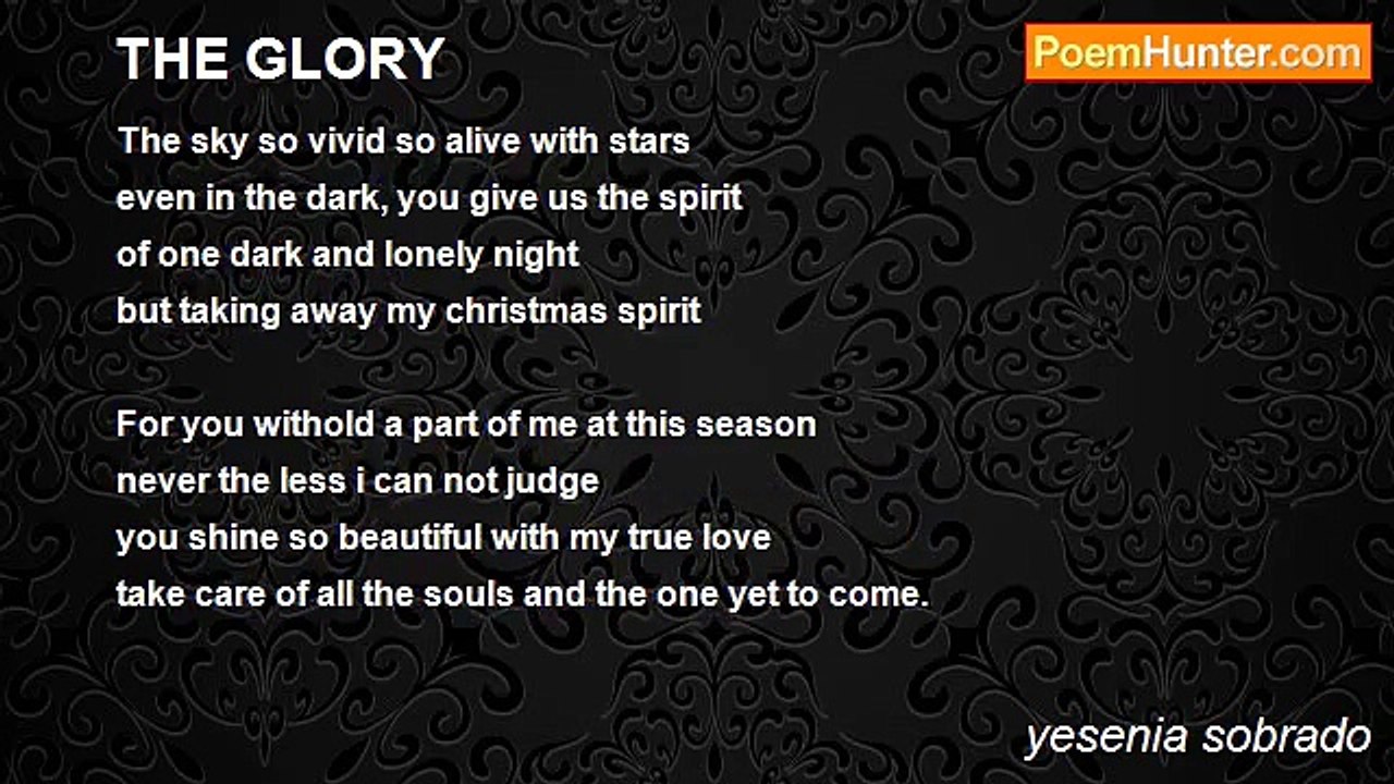 yesenia sobrado - THE GLORY