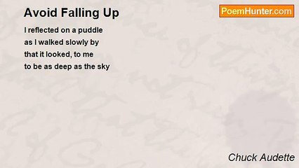 Chuck Audette - Avoid Falling Up