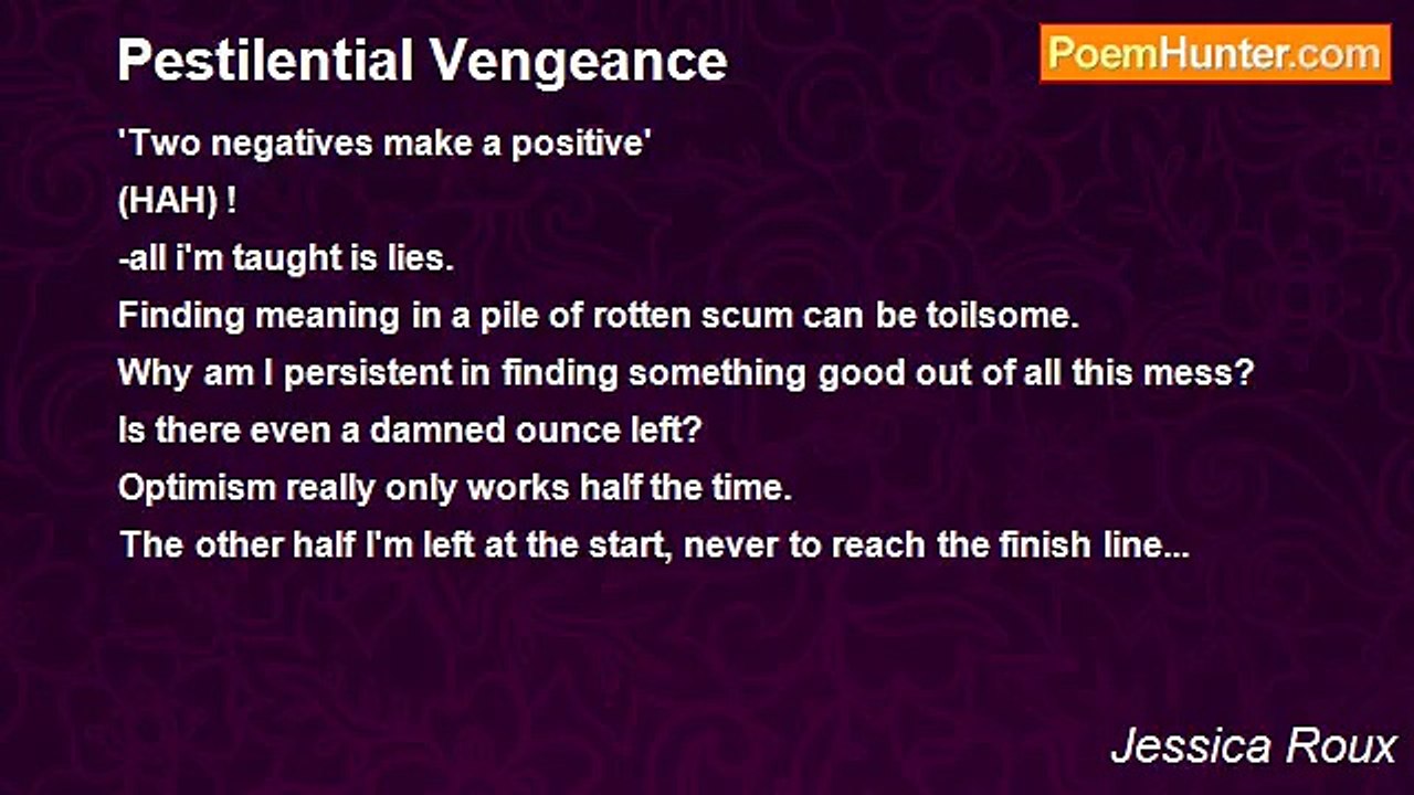 Jessica Roux - Pestilential Vengeance