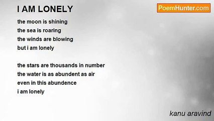 kanu aravind - I AM LONELY