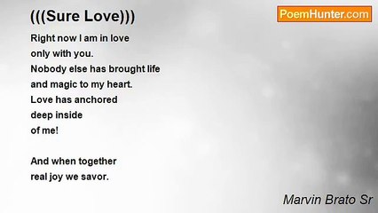 Marvin Brato Sr - (((Sure Love)))