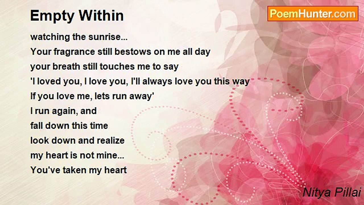Nitya Pillai - Empty Within