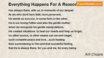 Arti Chopra - Everything Happens For A Reason