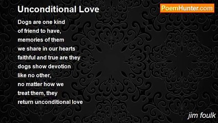 jim foulk - Unconditional Love