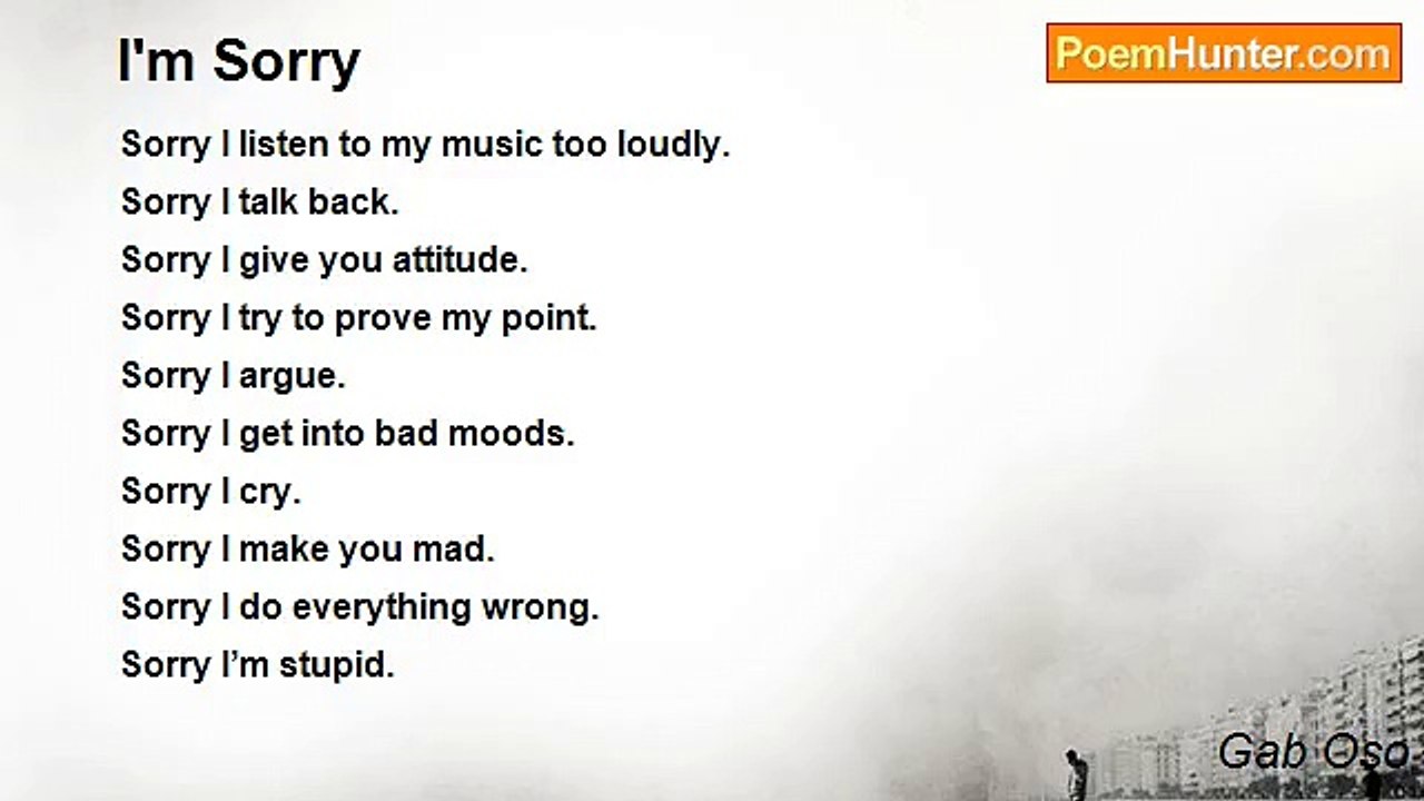 Gab Oso - I'm Sorry