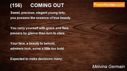 Melvina Germain - (156)      COMING OUT