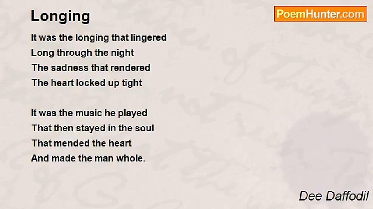 Dee Daffodil - Longing