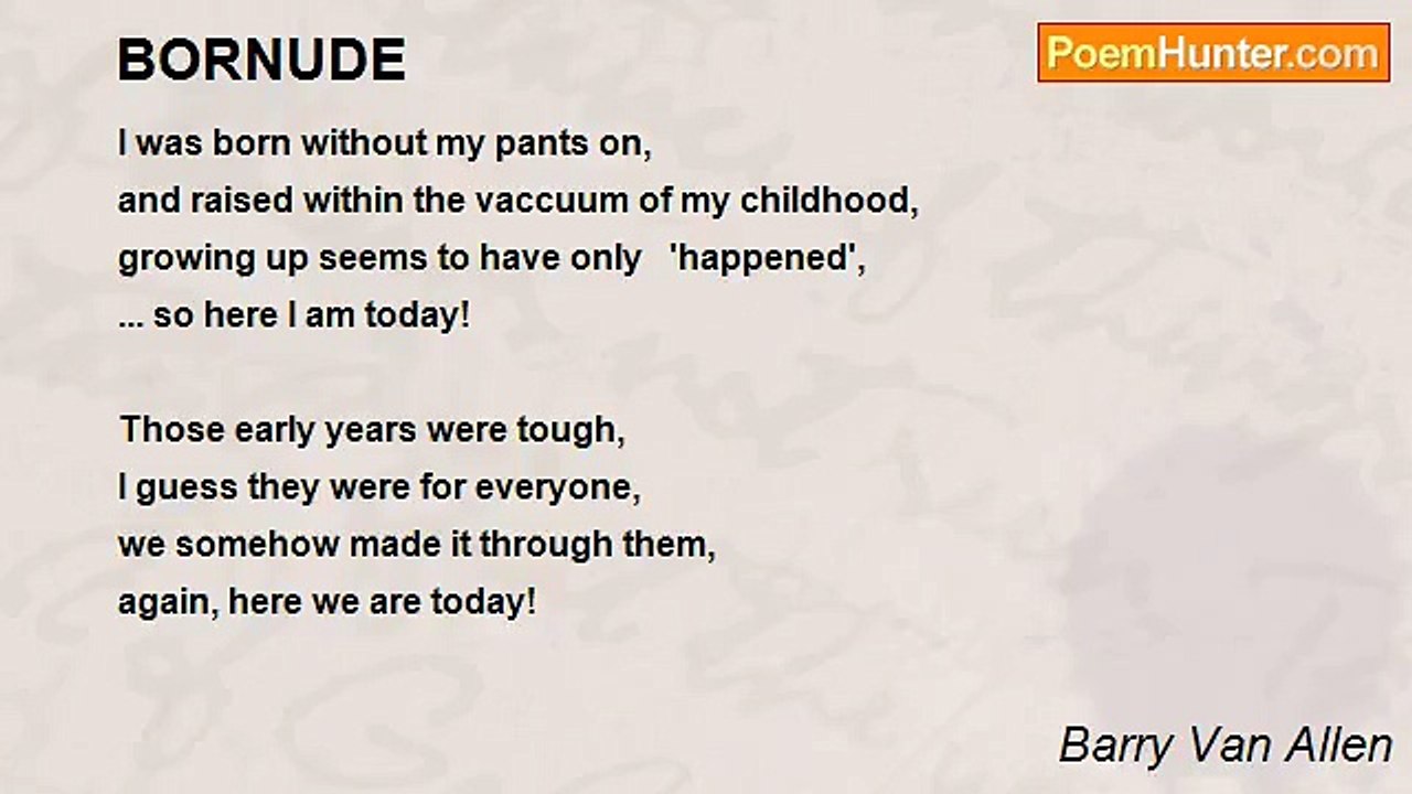 Barry Van Allen - BORNUDE