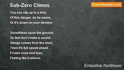Ernestine Northover - Sub-Zero Climes